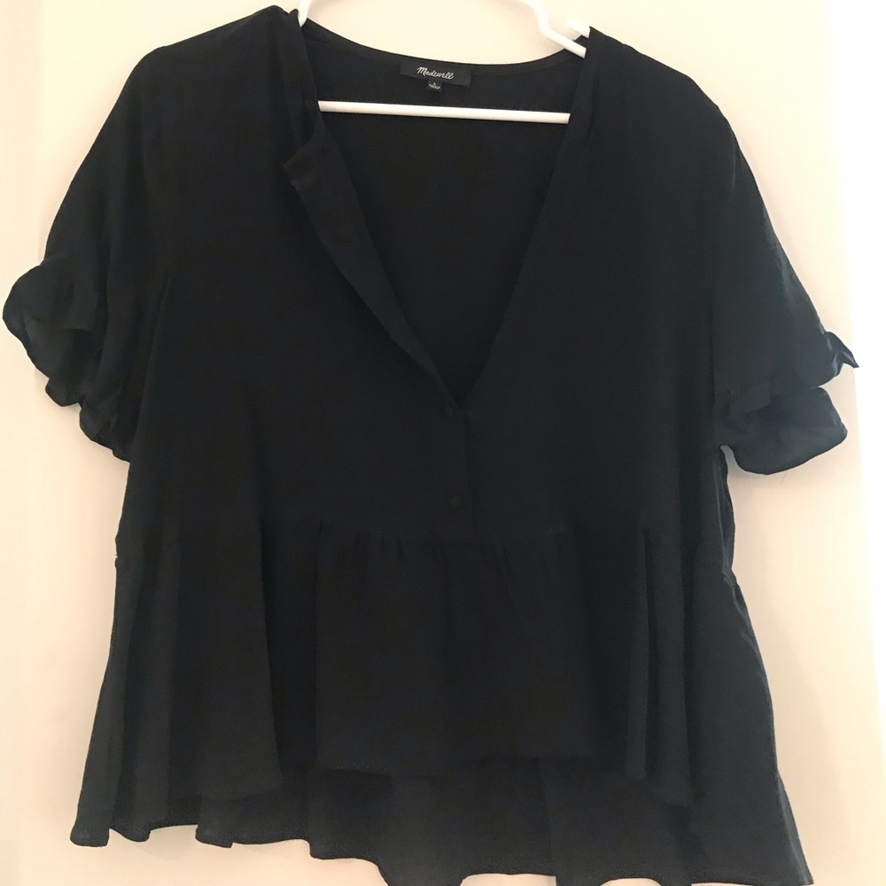 madewell peplum tip